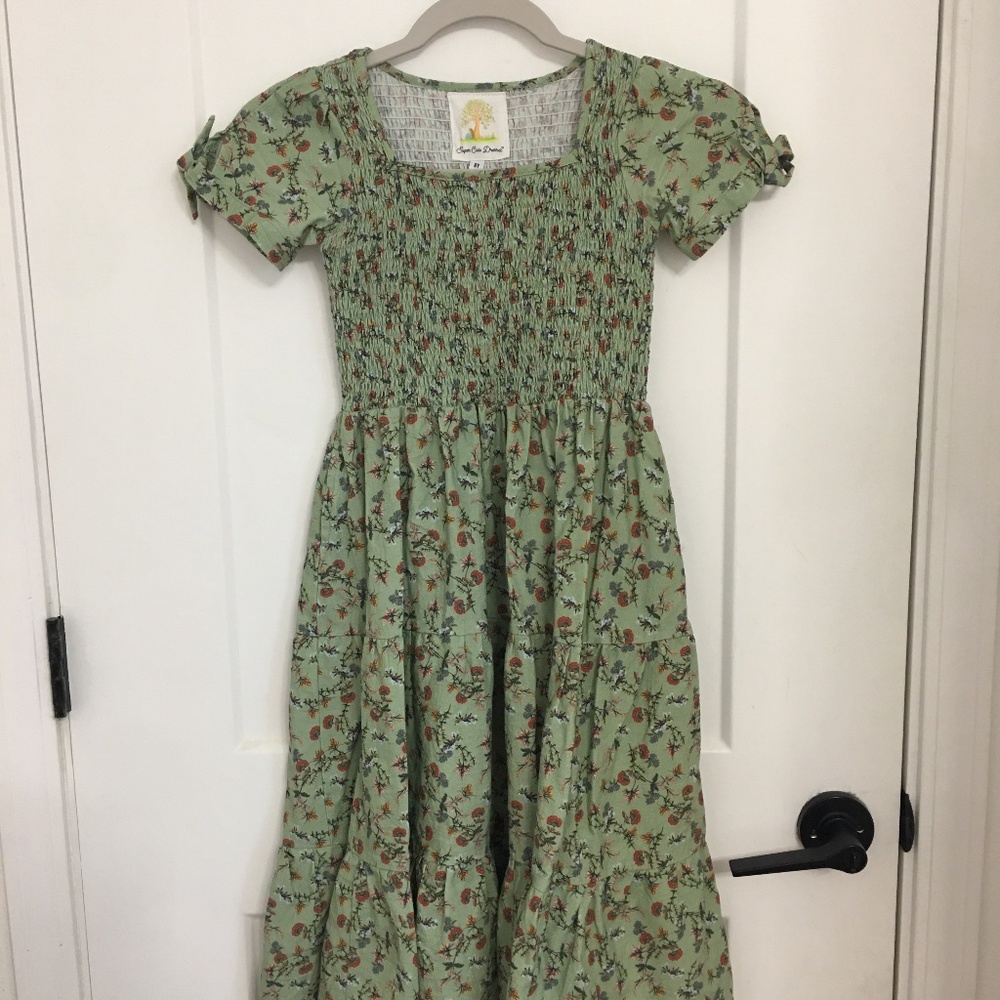 Size 8 girls tiered dress